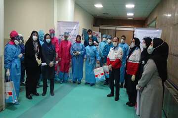 پویش حمایت از کودکان اعضای کادر درمانی - بیمارستان سینا